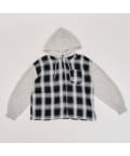 NICE CLAUP / OLIVE des OLIVE OUTLET(ナイスクラップ  / オリーブ デ オリーブ アウトレット) ドッキングシャツパーカー