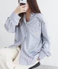 NICE CLAUP / OLIVE des OLIVE OUTLET(ナイスクラップ  / オリーブ デ オリーブ アウトレット) 【RMAF】色々刺しゅうシャツ