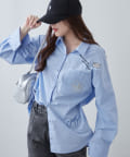 NICE CLAUP / OLIVE des OLIVE OUTLET(ナイスクラップ  / オリーブ デ オリーブ アウトレット) 【RMAF】色々刺しゅうシャツ