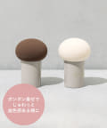 3COINS(スリーコインズ) キノコ型メイクスポンジ2個セット／and us