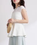 La boutique BonBon(ラブティックボンボン) 【人気スタッフmiki監修】レースアップビスチェ
