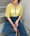 OUTLET(アウトレット) 【Kastane】グリッターチュールTee