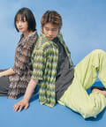 OUTLET(アウトレット) 【Kastane】【WHIMSIC】オープンカラーレースシャツ