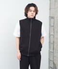OUTLET(アウトレット) 【Kastane】【WHIMSIC】ヘビーウェイトカットソージップベスト