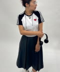 OUTLET(アウトレット) 【WHO'S WHO gallery】【SLOPPY】ハートラインTEE