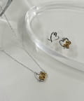FREDY & GLOSTER(フレディ アンド グロスター) LAPUIS　Line Coil Heartネックレス