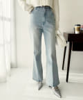 NICE CLAUP / OLIVE des OLIVE OUTLET(ナイスクラップ  / オリーブ デ オリーブ アウトレット) 【one after another】ストレッチ美脚デニム