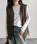 FREDY & GLOSTER(フレディ アンド グロスター) 【TAION】MILITARY REVERSIBLE V NECK VEST