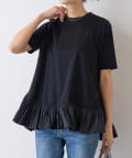 BEARDSLEY(ビアズリー) ギャザーペプラムTee