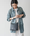 russet(ラシット) ［280g/軽量］【名品】シンプルショルダーバッグ［Nylon Denim］