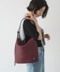 russet(ラシット) ［370g/軽量］ナイロンカゴショルダーバッグ