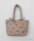 natural couture(ナチュラルクチュール) 【miffyコラボ】刺繍キルティングBAG