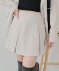 NICE CLAUP / OLIVE des OLIVE OUTLET(ナイスクラップ  / オリーブ デ オリーブ アウトレット) 【春の新作】セットアップ対応ミニプリーツスカート