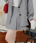 NICE CLAUP / OLIVE des OLIVE OUTLET(ナイスクラップ  / オリーブ デ オリーブ アウトレット) 【春の新作】セットアップ対応ミニプリーツスカート