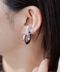 ear PAPILLONNER(イア パピヨネ) 《インフルエンサーuchida企画/スターリングシルバー使用》天然石イヤーカフ