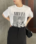 CAPRICIEUX LE'MAGE(カプリシュレマージュ) 〈GOOD ROCK SPEED〉NIRVANA Tシャツ