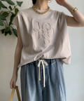 エンボスバックジップTEE | DOUDOU(ドゥドゥ)レディース | PAL