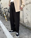 CIAOPANIC TYPY(チャオパニックティピー) コットンリネンストレッチベイカーテーパードパンツ