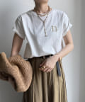 DOUDOU(ドゥドゥ) DビジューTEE