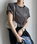 DOUDOU(ドゥドゥ) DビジューTEE