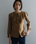 Pasterip(パセリ) Collared design blouse