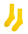 3COINS(スリーコインズ) トリコウェアリブクルーソックス／MENS