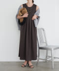 Jena　espace merveilleux(ジェナ　エスパスメルヴェイユ) フロントタックワンピース