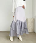 NICE CLAUP / OLIVE des OLIVE OUTLET(ナイスクラップ  / オリーブ デ オリーブ アウトレット) 【one after another】イレヘムスカート