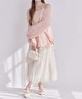 NICE CLAUP / OLIVE des OLIVE OUTLET(ナイスクラップ  / オリーブ デ オリーブ アウトレット) 【one after another】ニットセットワンピ