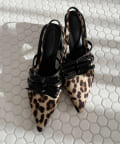 NICE CLAUP / OLIVE des OLIVE OUTLET(ナイスクラップ  / オリーブ デ オリーブ アウトレット) 【one after another】ポインテッドストラップシューズ