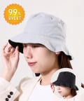 3COINS(スリーコインズ) UVリバーシブルHAT