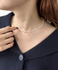 mystic(ミスティック) ［eau］shiny clear necklace