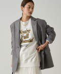 Loungedress TRジャケット　グレー　ラスト一点 Loungedress TRジャケット グレー