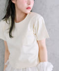 OLIVE des OLIVE(オリーブ デ オリーブ) 【WEB限定/リバイバル】リボン刺繍Tシャツ