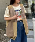 CIAOPANIC TYPY(チャオパニックティピー) 切替フィッシングベスト