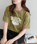 DISCOAT(ディスコート) 【ユニセックス/WEB限定】DASHERSリンガーTシャツ
