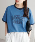 DISCOAT(ディスコート) 【ユニセックス/WEB限定】DASHERSリンガーTシャツ