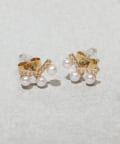 3COINS(スリーコインズ) V字パールピアス