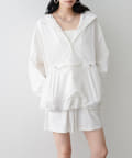 LARUTA(ラルータ) ウエストストリングショートパンツ