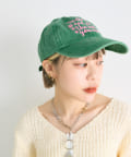 w closet(ダブルクローゼット) カラーロゴキャップ