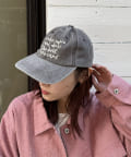 w closet(ダブルクローゼット) カラーロゴキャップ