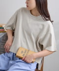 CIAOPANIC TYPY(チャオパニックティピー) 【すっきり見え】クロップド丈ピグメントTee