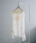 Pasterip(パセリ) Frill collar & gathering blouse SET
