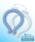 3COINS(スリーコインズ) クールネックバンドバイカラー：M