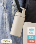 3COINS(スリーコインズ) 炭酸ステンレスボトル：350ml／KITINTO