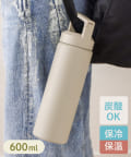 3COINS(スリーコインズ) 炭酸ステンレスボトル：600ml／KITINTO