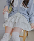 NICE CLAUP / OLIVE des OLIVE OUTLET(ナイスクラップ  / オリーブ デ オリーブ アウトレット) 【RMAF】【MARCHES】【トレンドアイテム!!】ミニティアードスカート