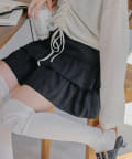 NICE CLAUP / OLIVE des OLIVE OUTLET(ナイスクラップ  / オリーブ デ オリーブ アウトレット) 【RMAF】【MARCHES】【トレンドアイテム!!】ミニティアードスカート