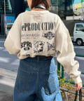 CIAOPANIC(チャオパニック) 【RePRODUCTION LABEL / リプロダクションレーベル】ラウンドカットサーマルロンT