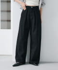 完売品　kastane スーパーワイドネップデニムパンツ　インディゴブルー 13.5oz ファッション 完売品 kastane スーパーワイドネップ